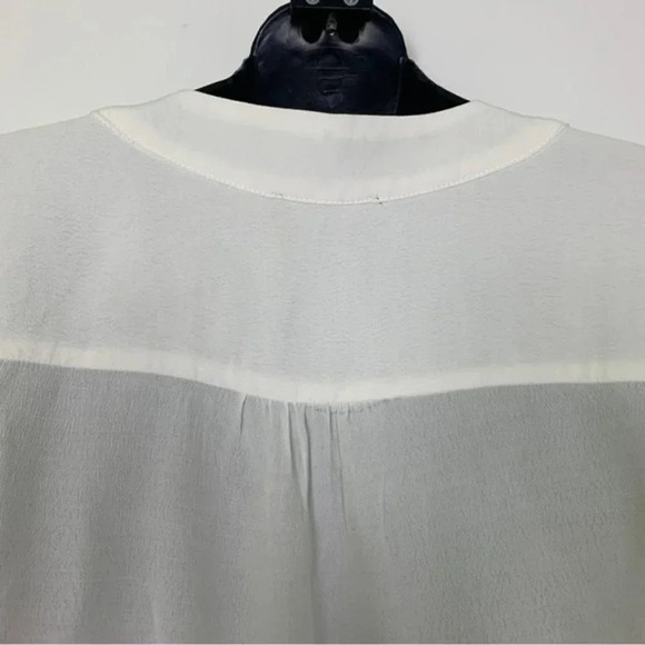 Reitmans Long Sleeve  White Blouse - Picture 5 of 8